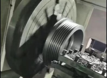 曳引輪生產(chǎn)過程